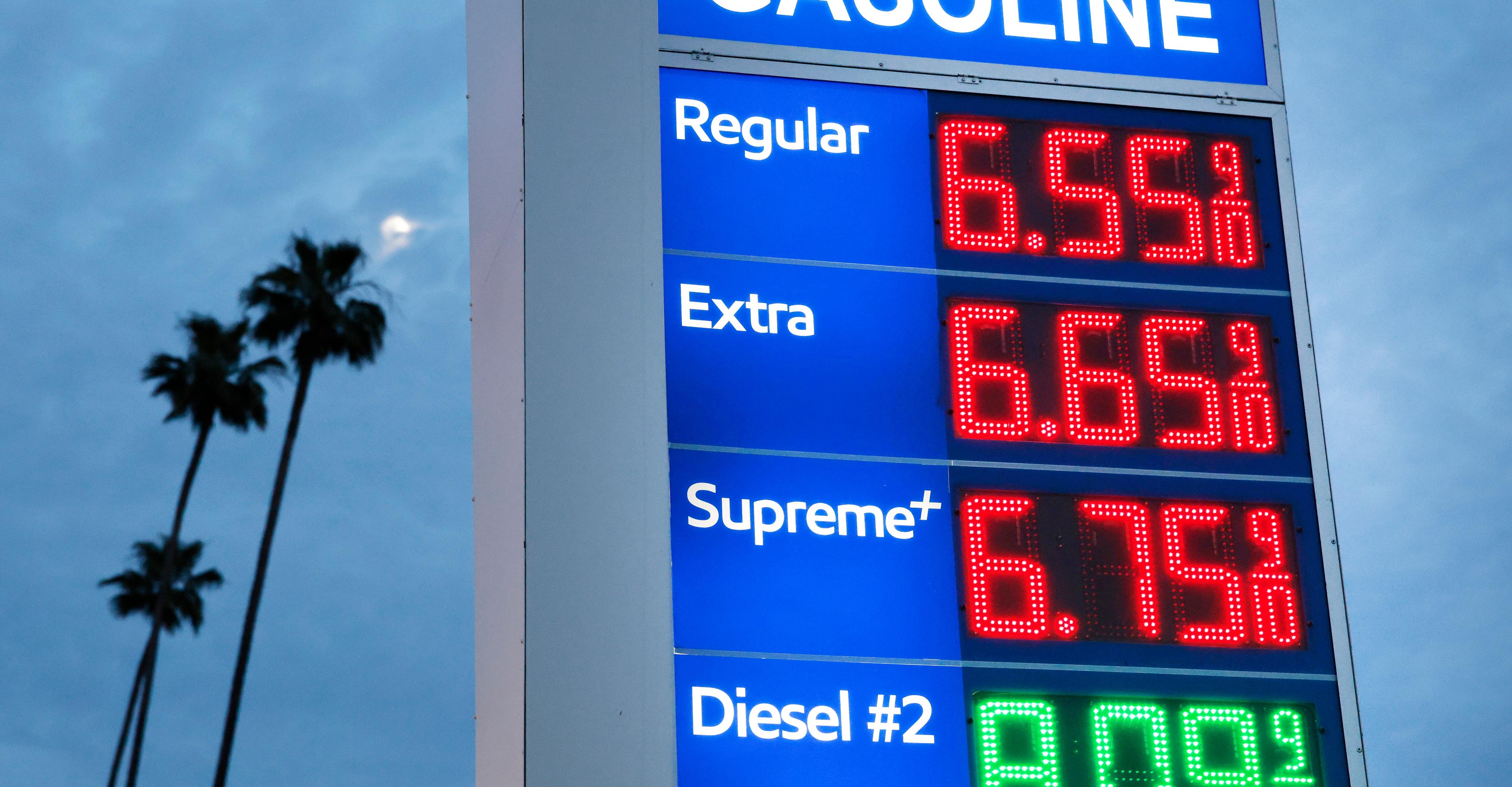 Trump’s gas prices problem