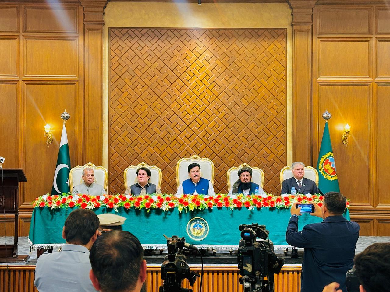 گورنر ہاؤس خیبرپختونخوا میں ’’ریاست اور سماج مکالمہ‘‘ کے عنوان سے ایک روزہ کانفرنس کا انعقاد