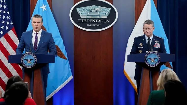 اگر ایران نے معاہدہ نہیں کیا تو امریکی افواج دوبارہ جنگی کارروائیاں کرنے کیلئے تیار ہیں،پیٹ ہیگسیتھ 