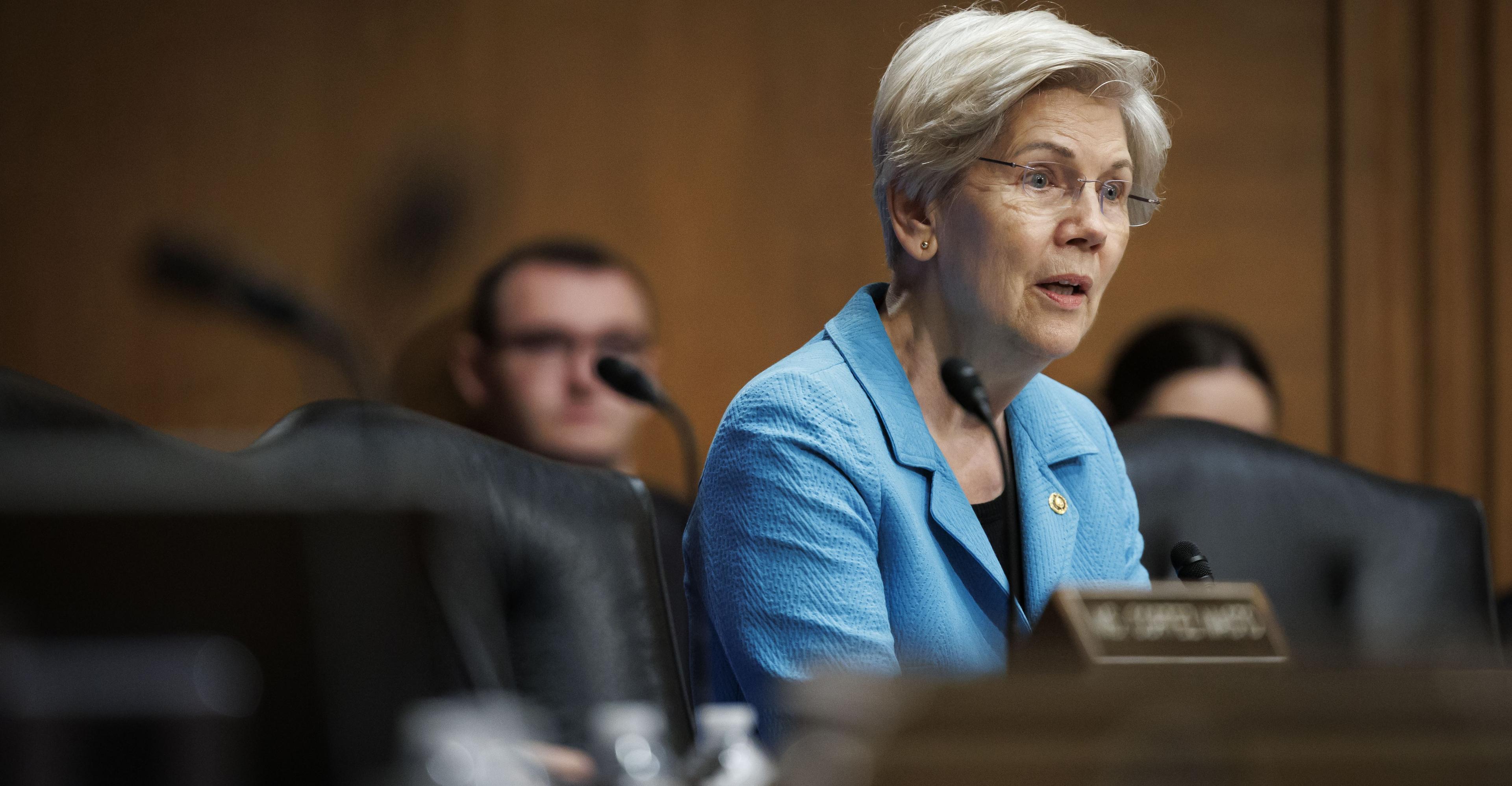 AI failure could trigger the next financial crisis, warns Elizabeth Warren