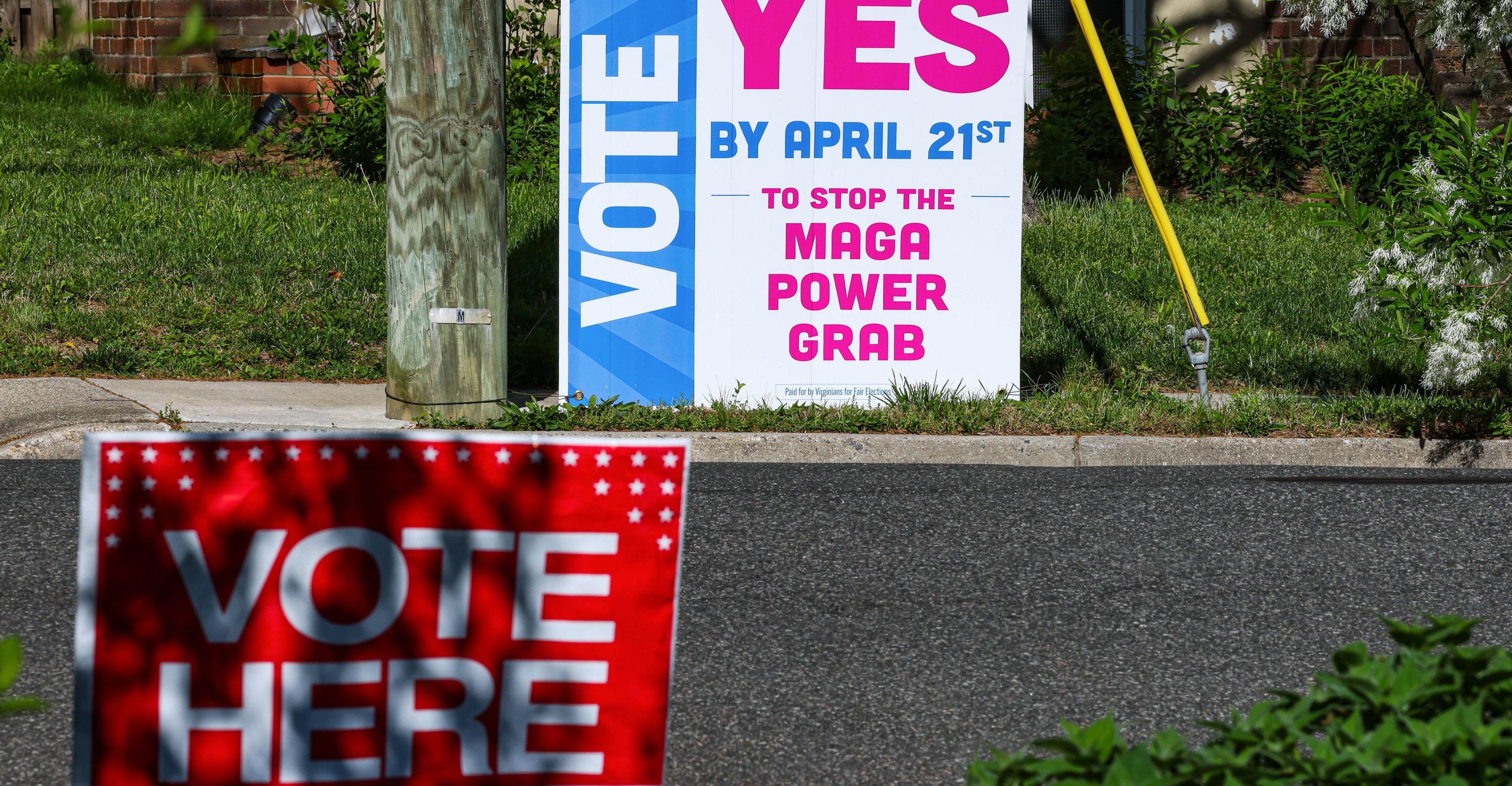 Virginia voters just handed Democrats another win in the Great Redistricting Wars