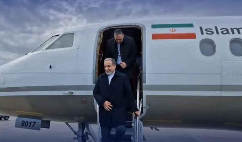 Iranian foreign minister returns to Islamabad after Oman visit, set to travel to Moscow
