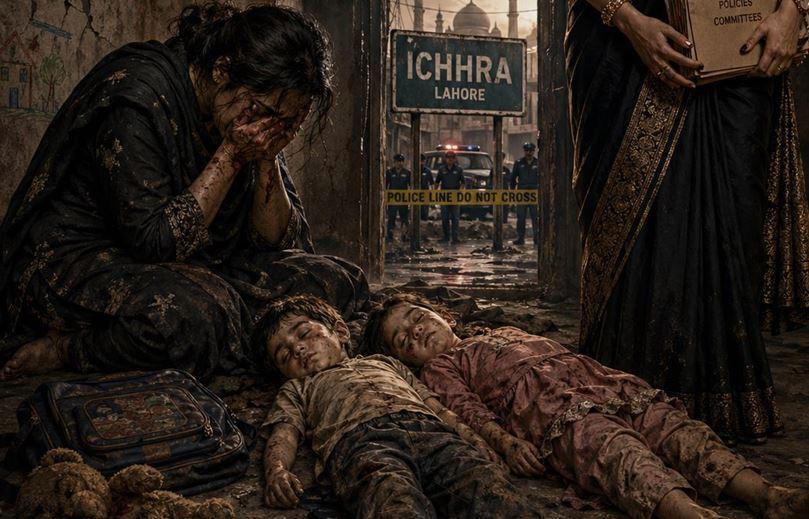 The innocent children of Ichhrah: not killed by one mother, but by two