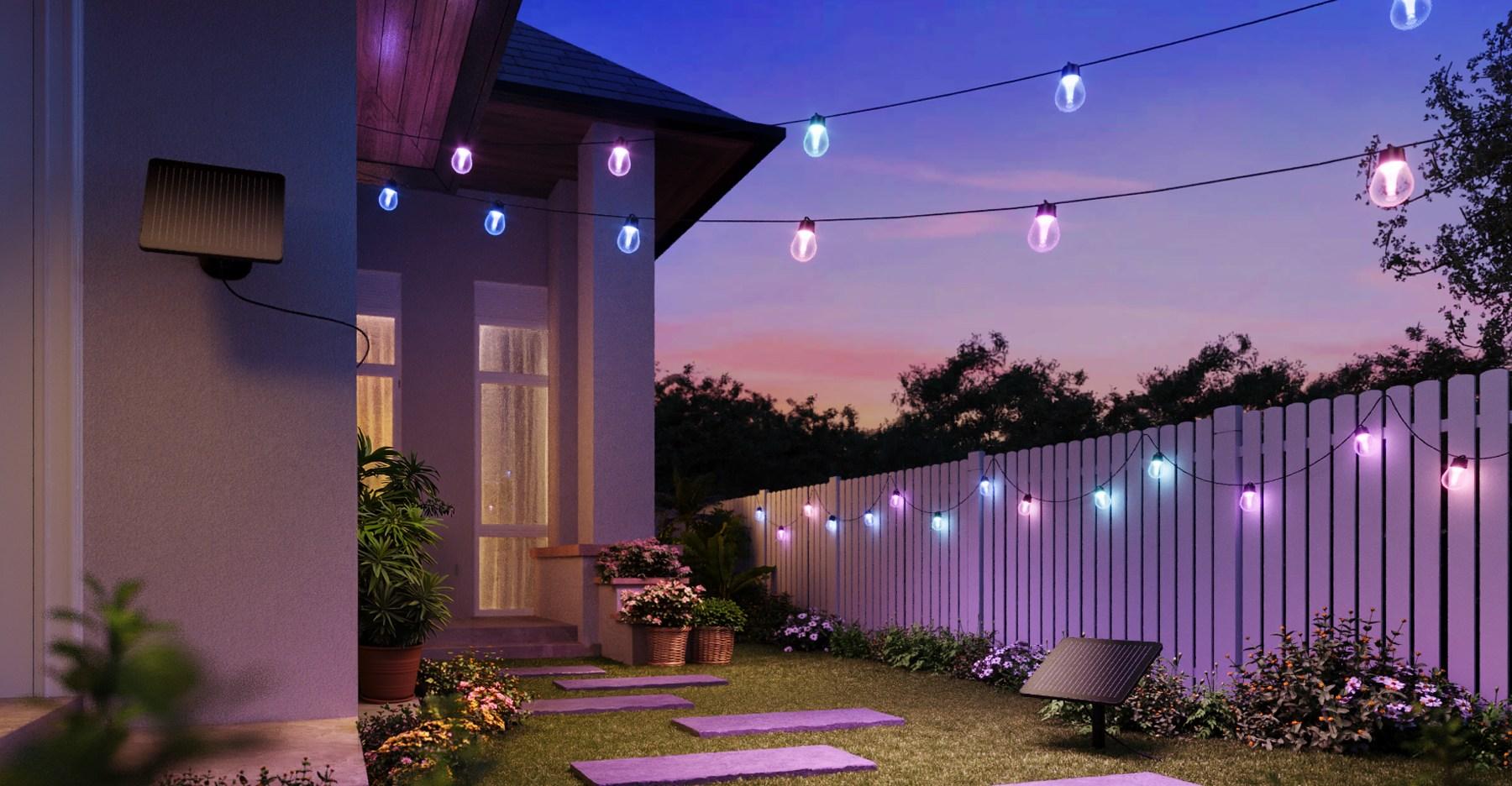 Govee’s new colorful outdoor lights are its first with solar power