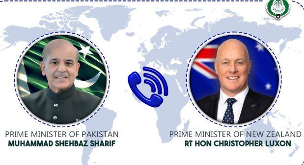 Pakistan, New Zealand PMs discuss evolving situation in Middle East