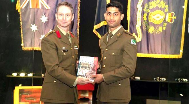 Pakistani Army Cadet College declared best Foreign Cadet at Australian Military Academy