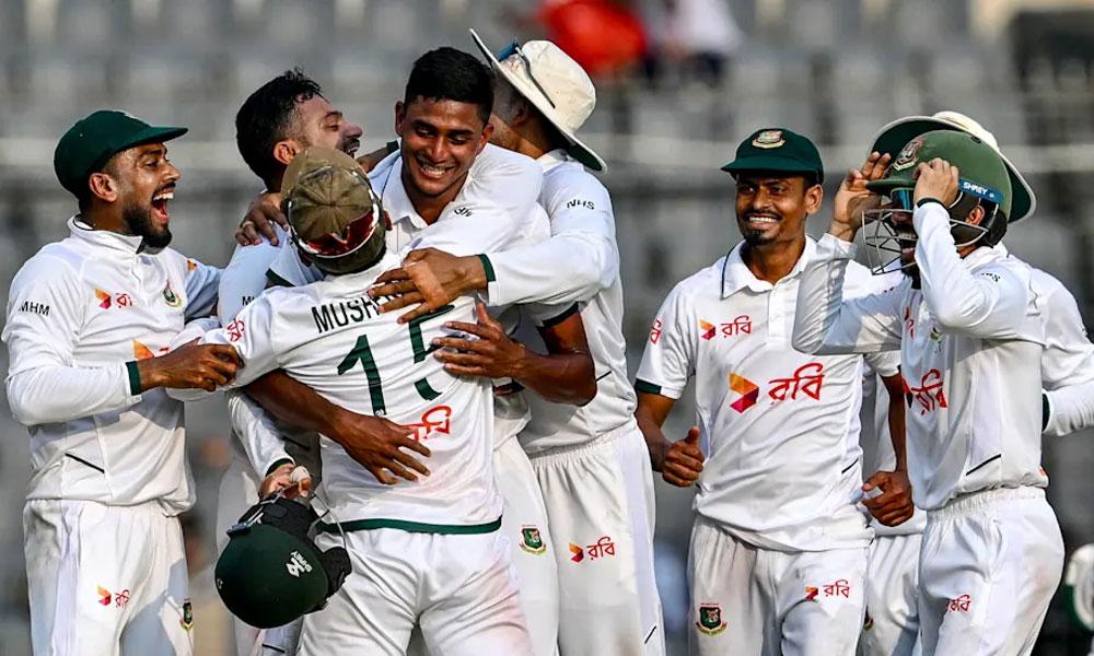بنگلادیش کیخلاف پہلے ٹیسٹ میچ میں سلو اوور ریٹ پر پاکستان ٹیم جرمانہ عائد
