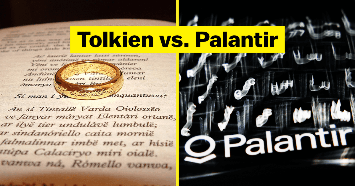 What would J.R.R. Tolkien think of Palantir?