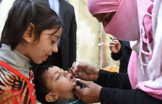 Anti-polio drive of varied-duration starts in 79 districts