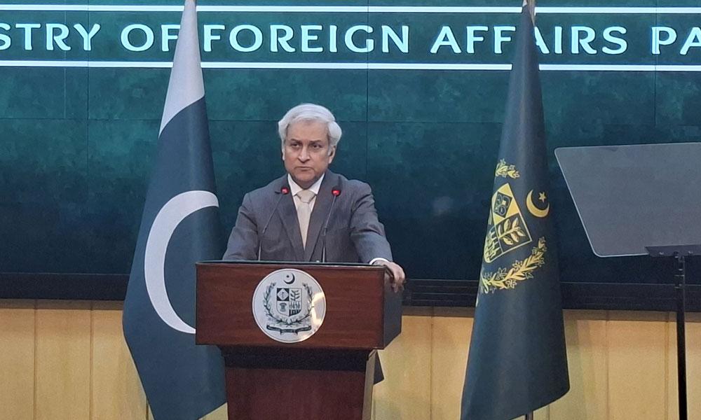 پاکستان مشرقِ وسطیٰ میں کشیدگی کے خاتمے کیلئے کردار ادا کر رہا ہے،ترجمان دفتر خارجہ