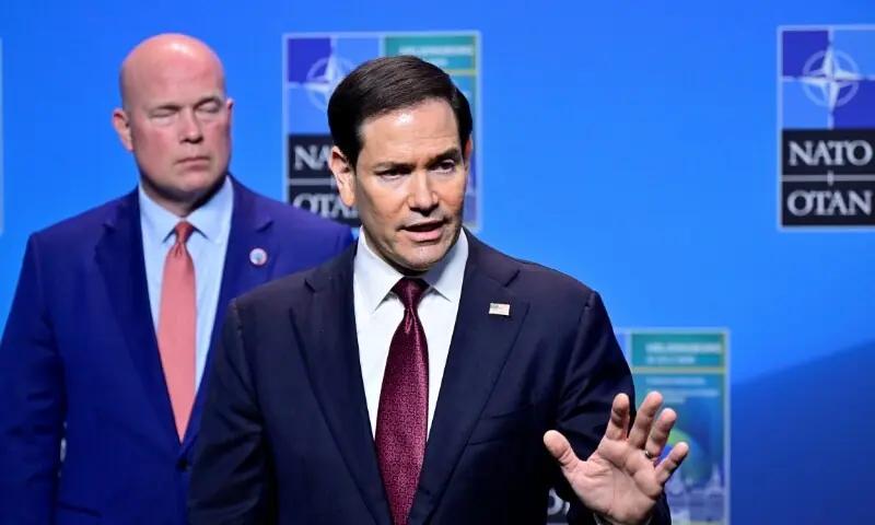 Hopeful for Iran deal, in constant contact with Pakistan: Marco Rubio