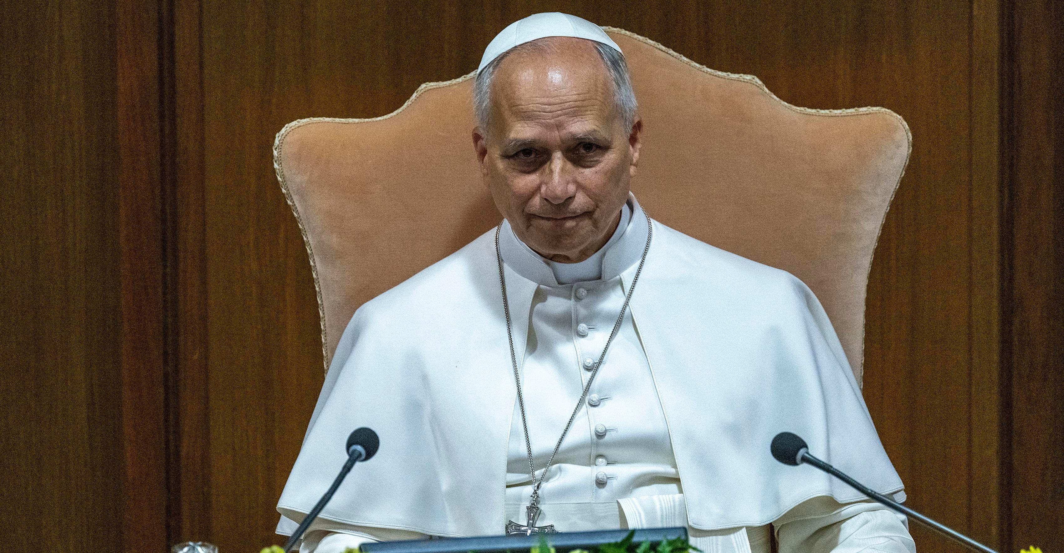 Pope Leo calls for being ‘profoundly human’ in the age of AI