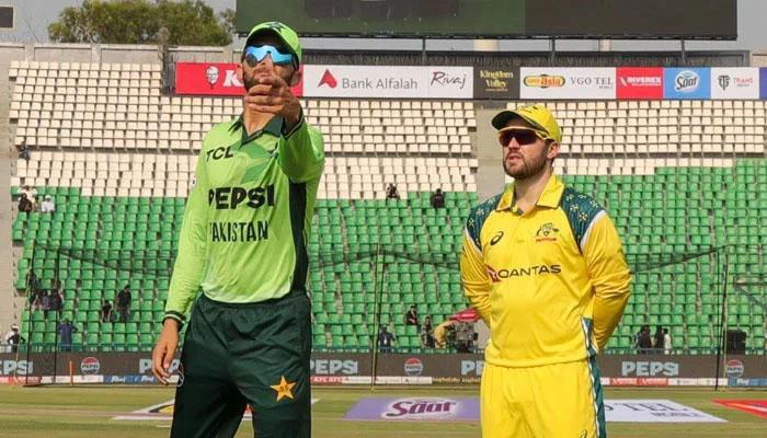 Final Odi: Australia wins toss and elects to bat against Pakistan
