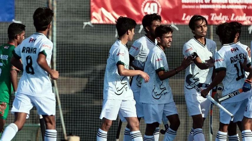 Pakistan qualify for semi-finals of U-18 Men’s Asia Cup Hockey Tournament
