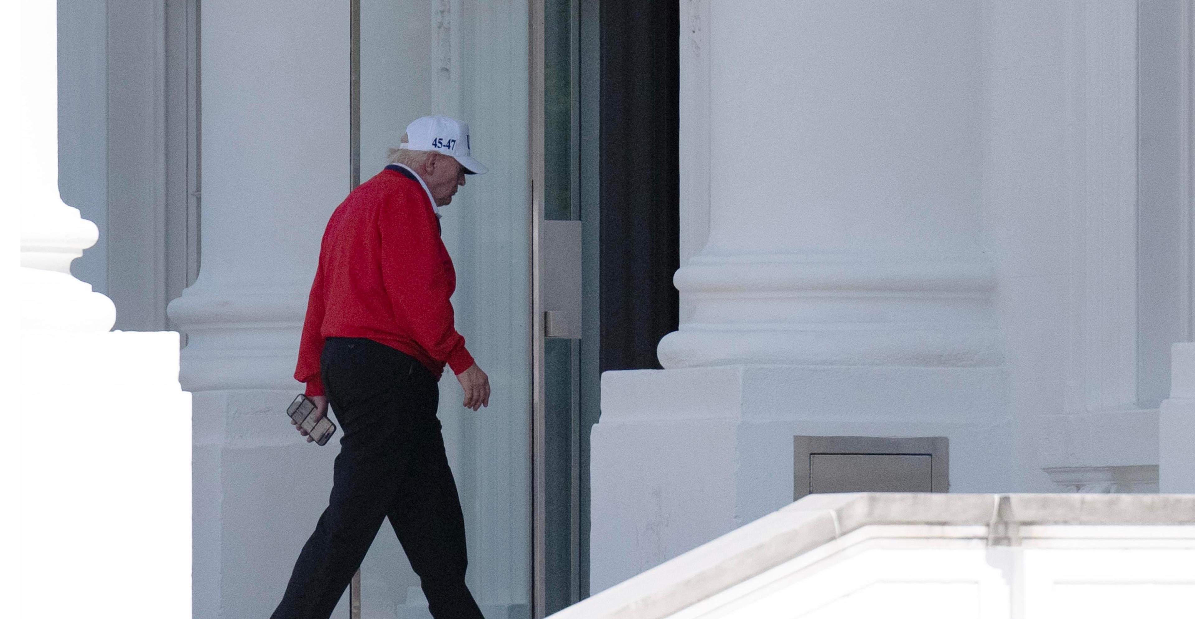 Is Trump giving up on his slush fund?