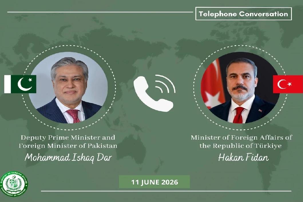 Ishaq Dar contacts Turkish Foreign Minister, discusses changing regional situation