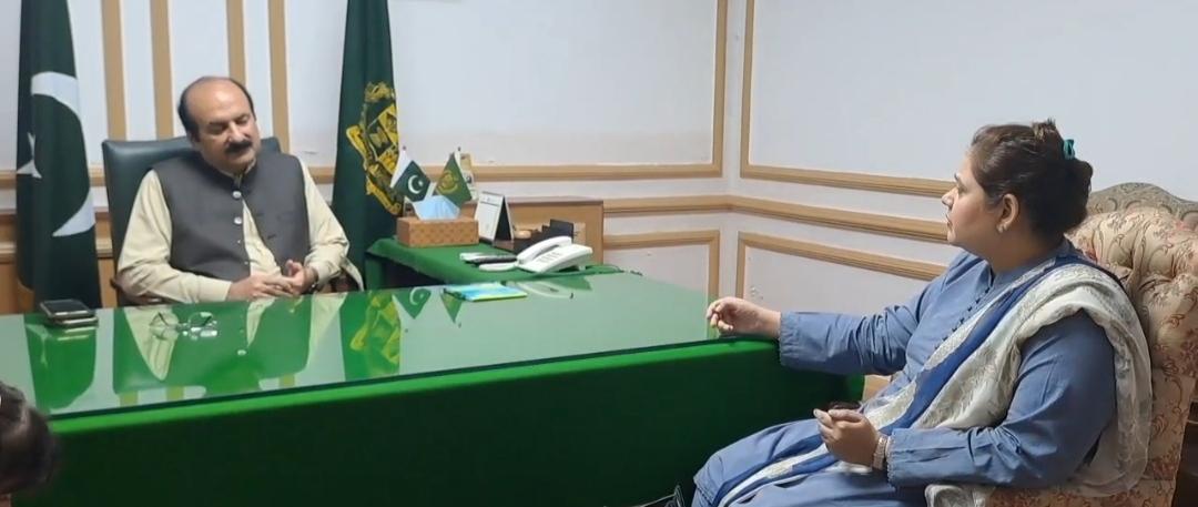  چیئرمین یوتھ پروگرام رانا مشہود احمد کی پنجاب یونیورسٹی کے فلم اینڈ براڈکاسٹنگ ڈیپارٹمنٹ کو مکمل تعاون کی یقین دہانی
