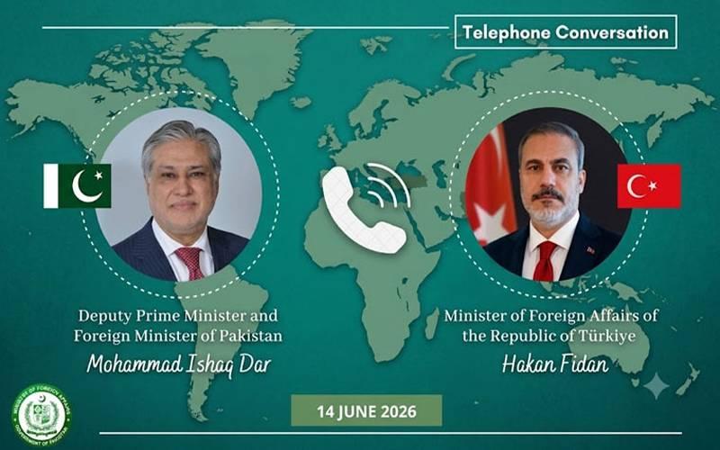 Ishaq Dar and Turkish foreign minister discuss U.S.-Iran progress, express satisfaction