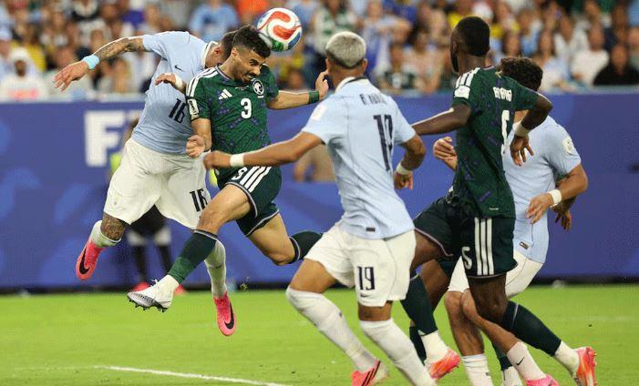 Uruguay held to 1-1 draw by Saudi Arabia in World Cup opener