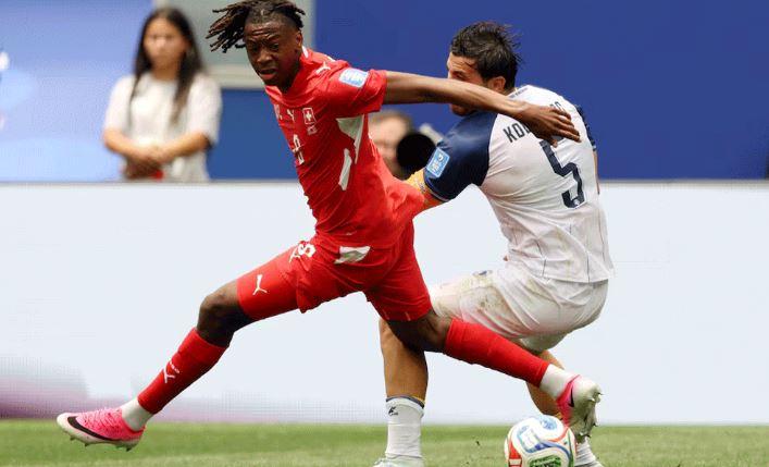 Swiss wonderkid Manzambi dazzles in World Cup win