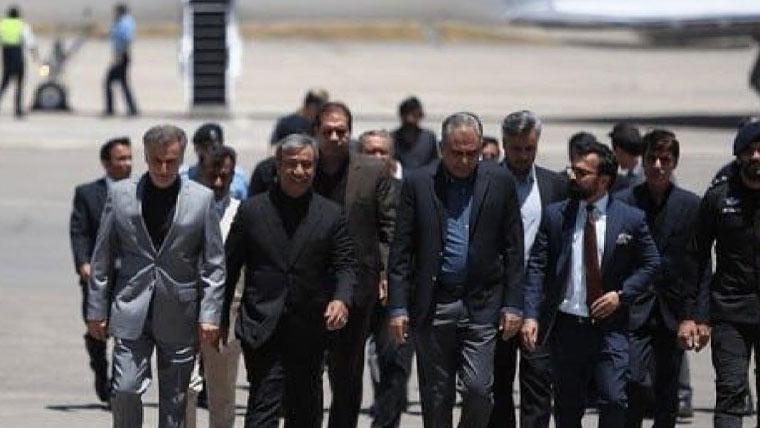 امن مذاکرات پر مشاورت،وزیر داخلہ محسن نقوی ایران پہنچ گئے
