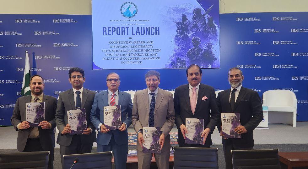 IRS launches landmark report on TTP’s Cognitive Warfare 