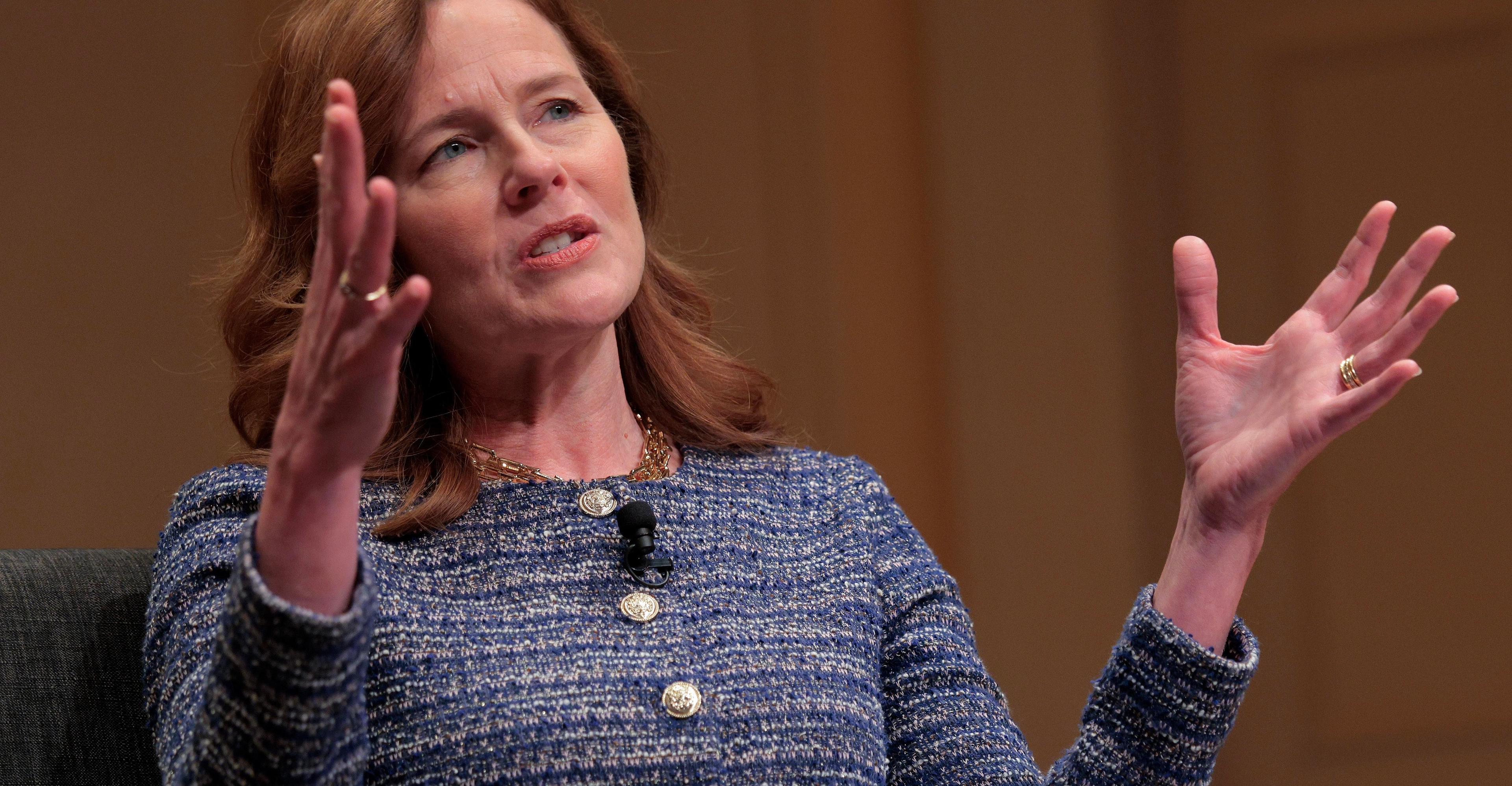 MAGA has a new villain: Amy Coney Barrett