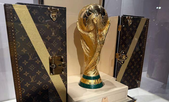 World Cup trophy to arrive in style in bespoke Louis Vuitton trunk