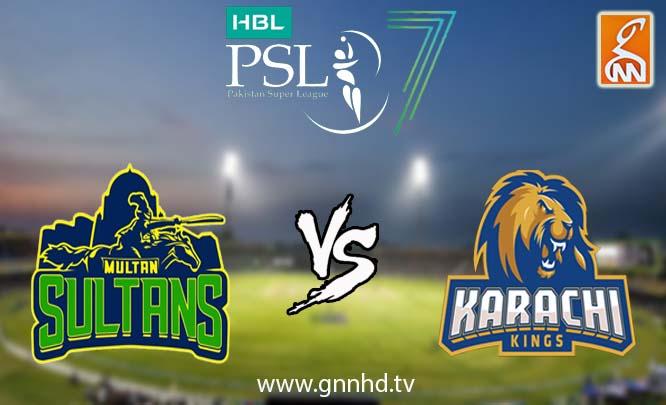 PSL 7: Table topers Sultans to battle against shattered Kings 