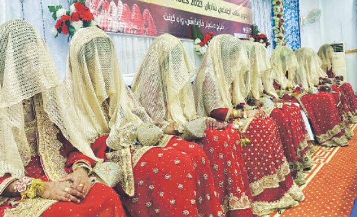 الخدمت کیطرف سے اجتماعی شادی کی تقریب، 60 گھر آباد ہوں گے