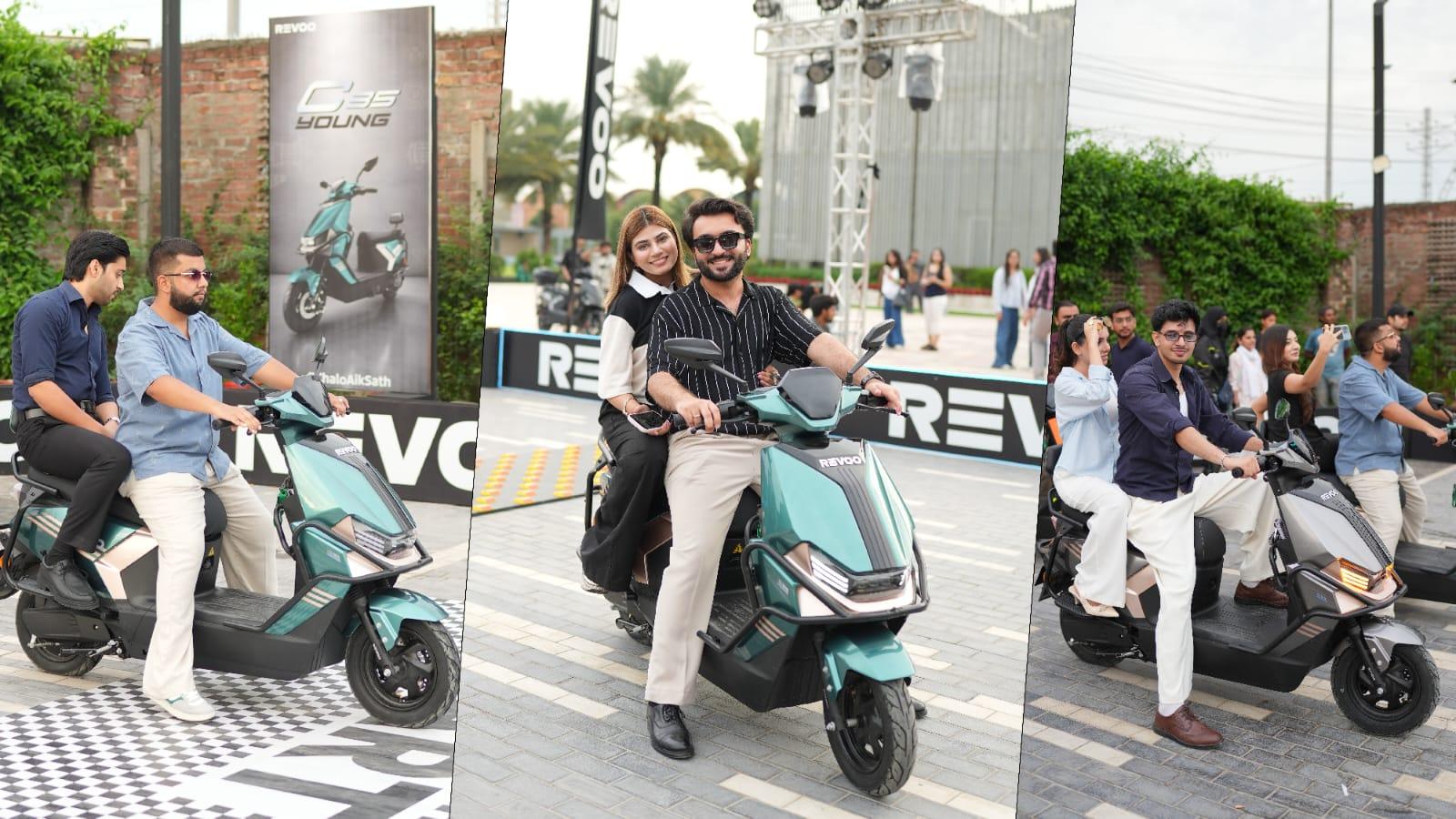 REVOO hosts C35 Series media meetup in Lahore, bringing families, creators and riders together