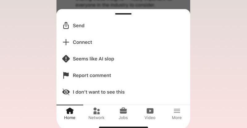 Over one million people have clicked LinkedIn’s AI slop button