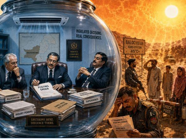 Balochistan and the bureaucratic flask