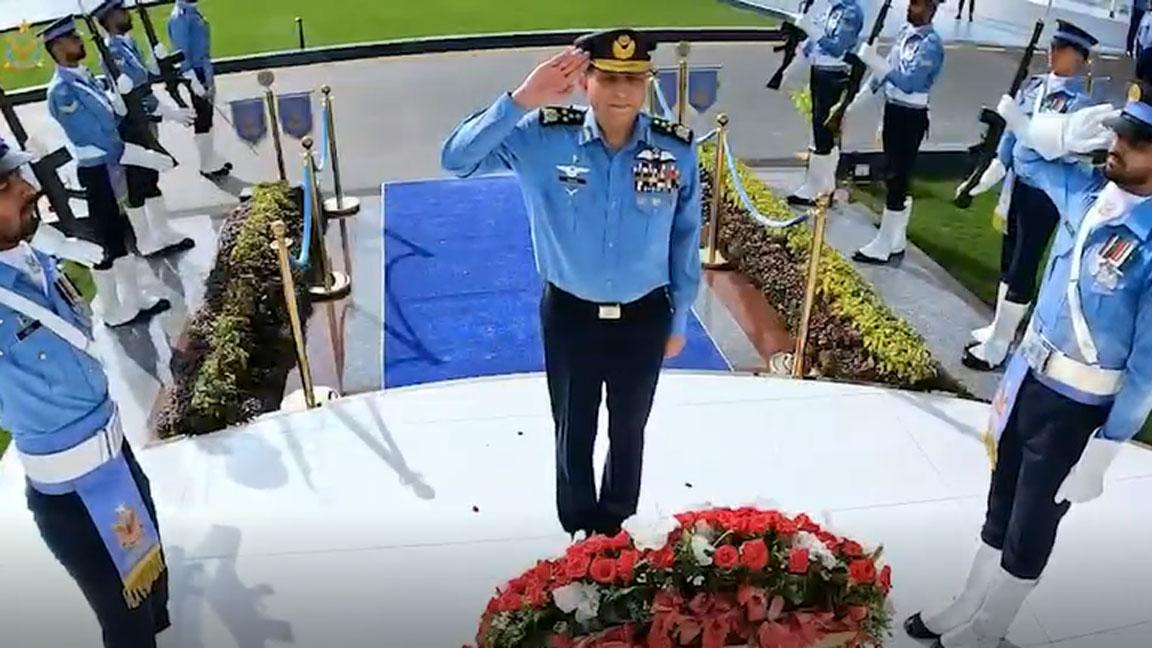 Air Chief pays rich tribute to PAF martyrs on Pakistan Air Force Day
