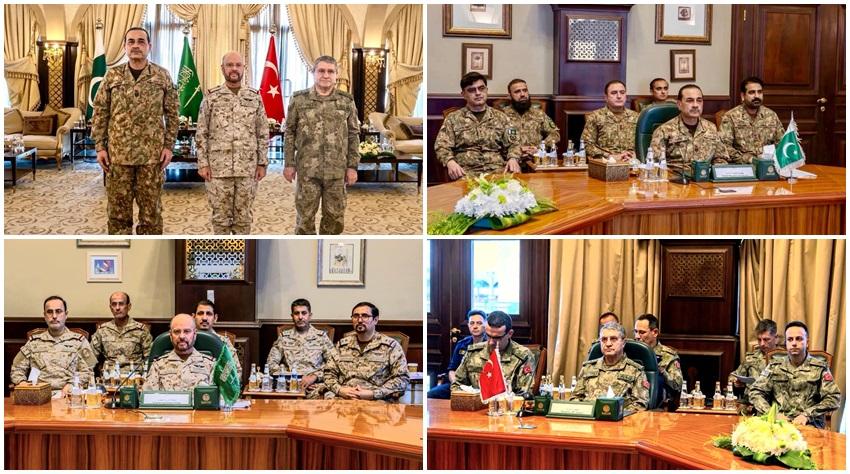 Pakistani, Saudi, Turkish military chiefs  discuss ways to back KSA under Makkah defence pact