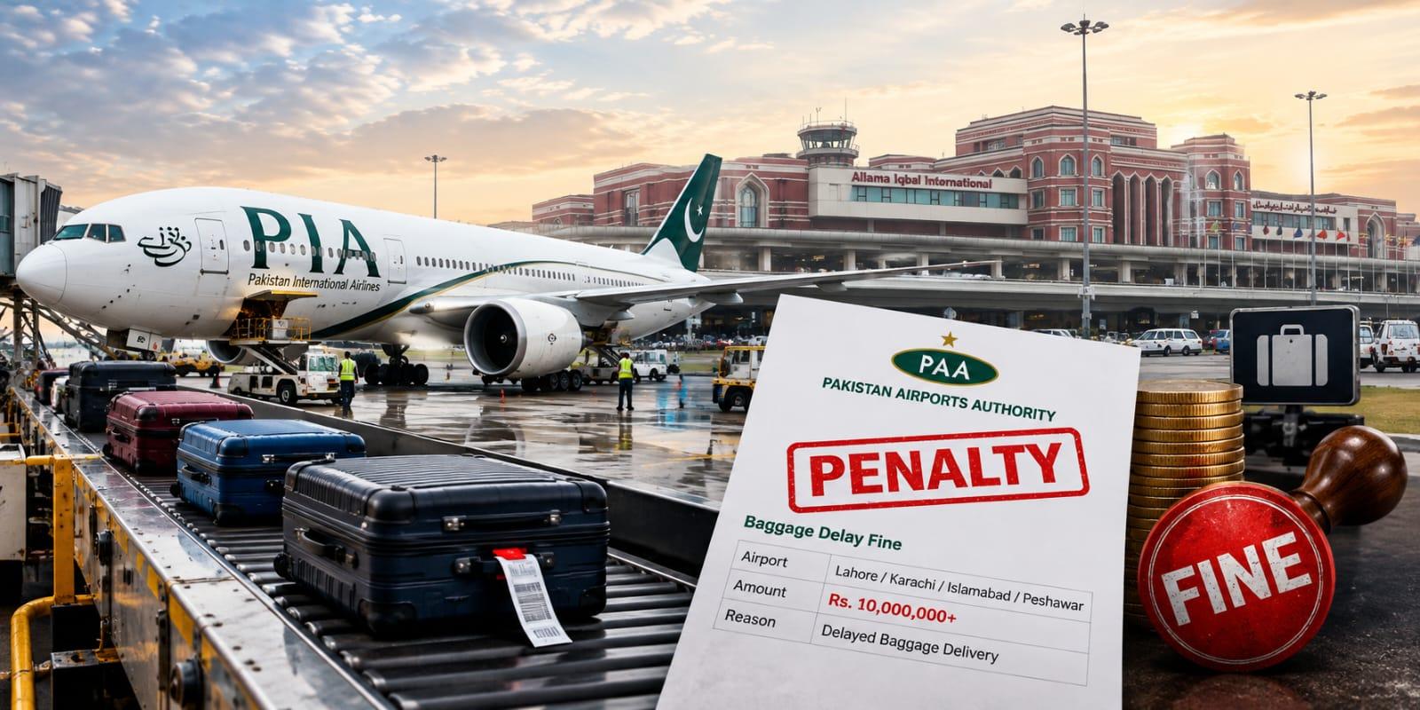 PIA faces over Rs10mn in baggage delay penalties at airports across Pakistan