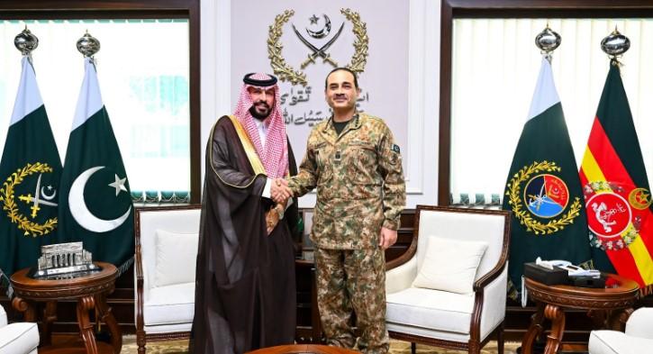 Field Marshal, Saudi envoy discuss regional security dynamics