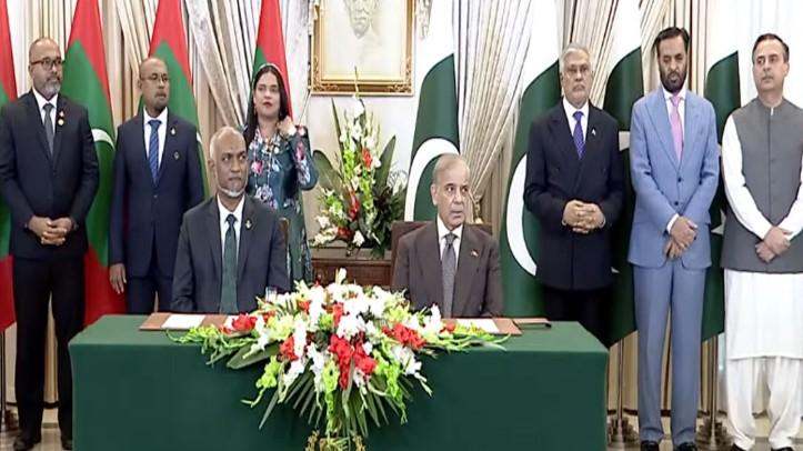 پاکستان اورمالدیپ کا دوطرفہ تجارت کا حجم ایک کروڑ تیس لاکھ ڈالر سے بڑھا کر بیس کروڑ ڈالرتک لے جانے پراتفاق