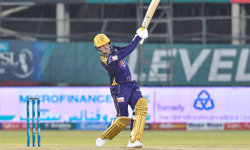 پی ایس ایل 7: کوئٹہ گلیڈی ایٹرزکا کراچی کنگز کو جیت کیلئے 167 رنز کا ہدف