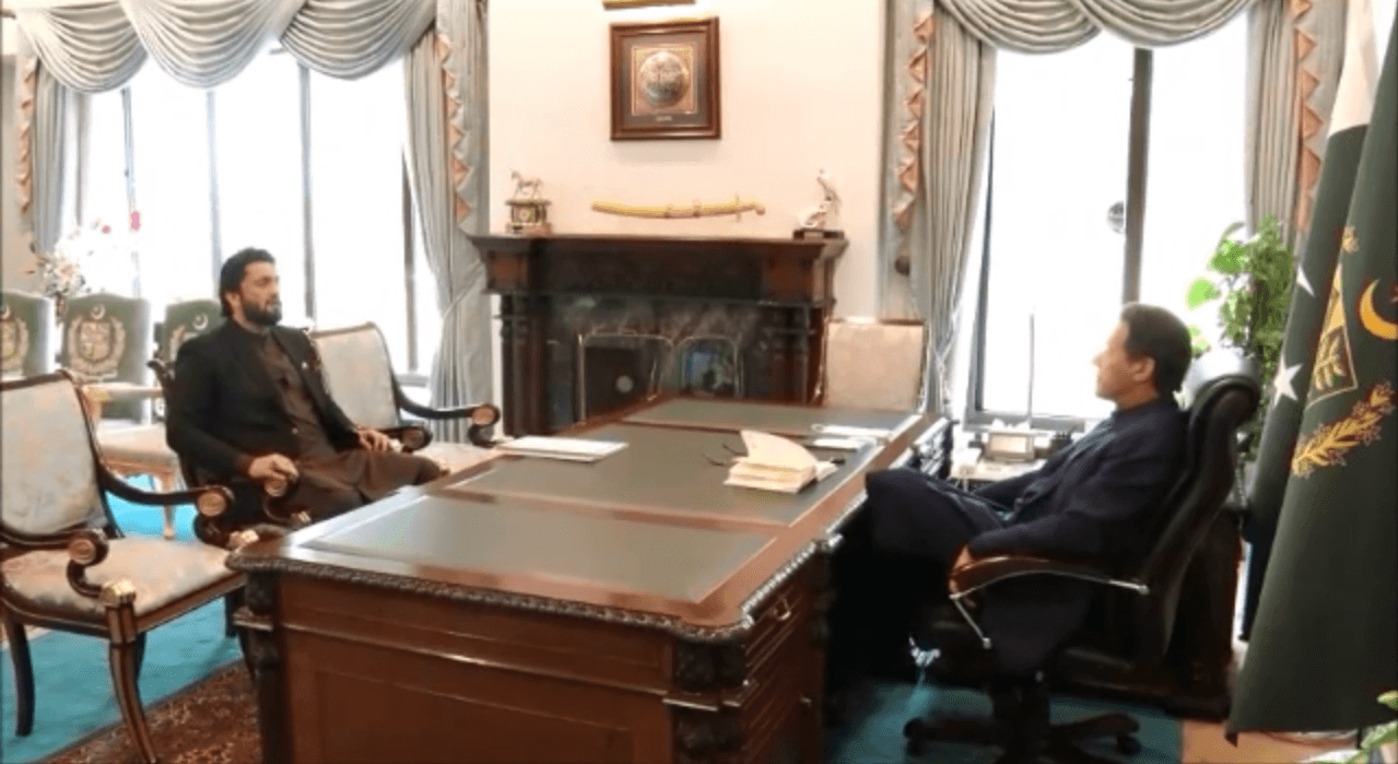 وزیر اعظم سے چیئرمین کشمیر کمیٹی شہریار آفریدی کی ملاقات