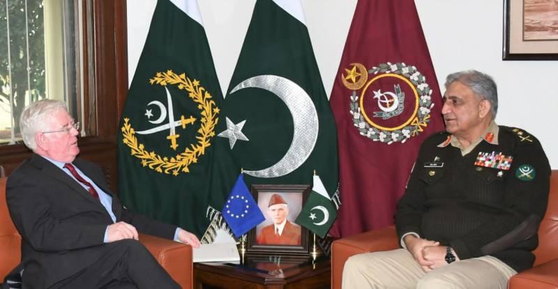 COAS, EU’s special representative discuss Afghanistan humanitarian situation