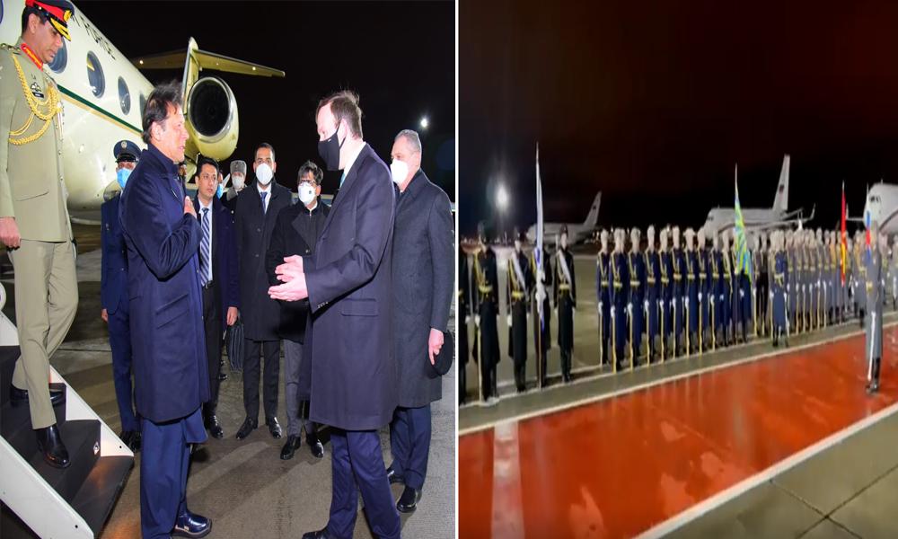 PM Imran in Moscow on his two days official visit to Russia