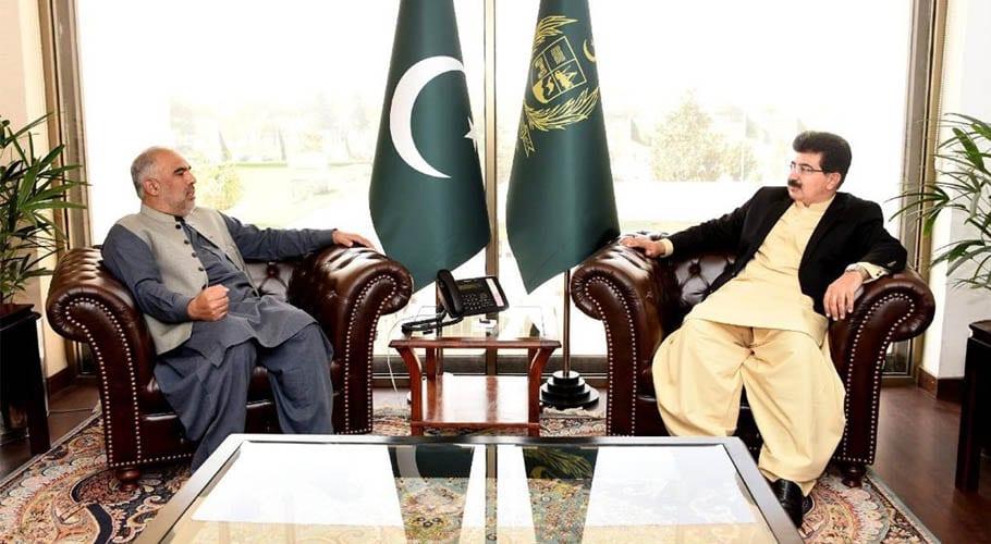 چیئر مین سینیٹ سے اسپیکر قومی اسمبلی کی ملاقات، ملکی سیاسی صورتحال پر تبادلہ خیال