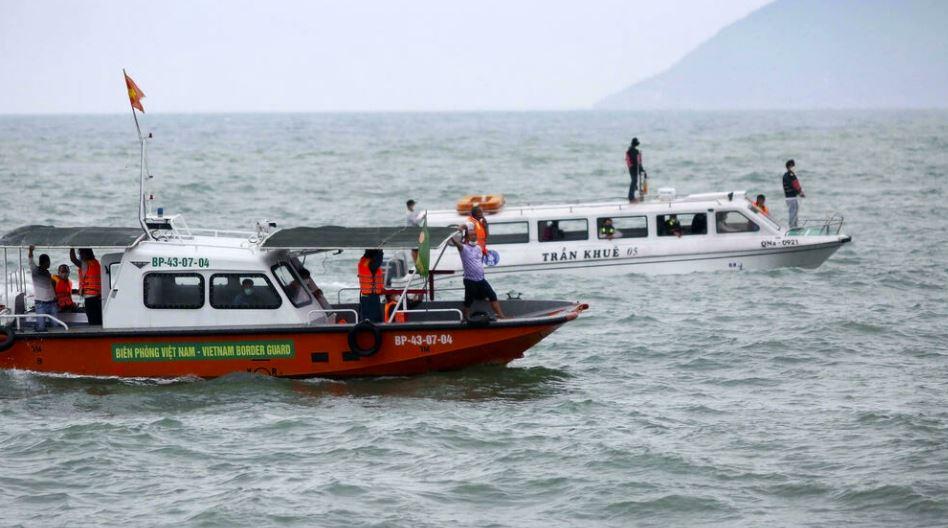 13 dead, four missing after tourist boat capsizes in Vietnam