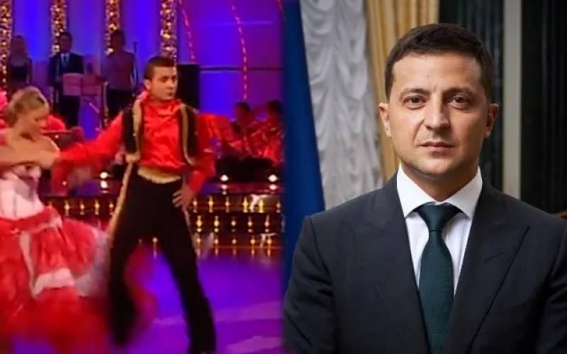 یوکرینی صدر کی ڈانس کی ویڈیوز وائرل