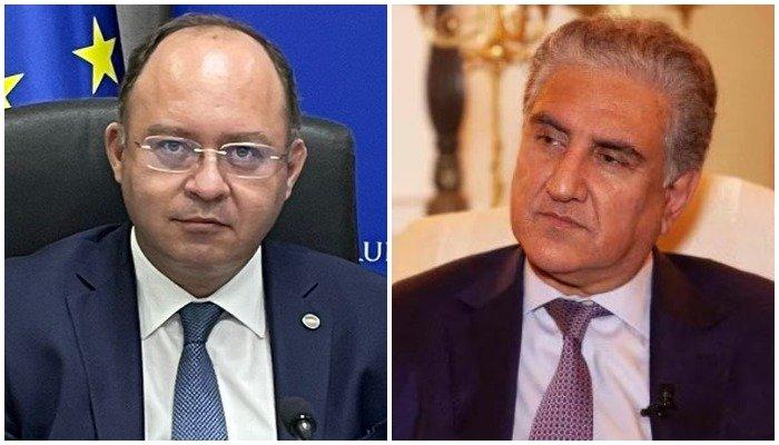 FM Qureshi calls Romanian counterpart to discuss facilitation for Pakistanis' evacuation