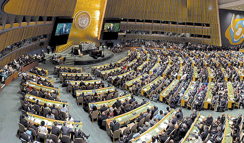 اقوام متحدہ میں یوکرین پر روسی حملے کے خلاف قرارداد منظور