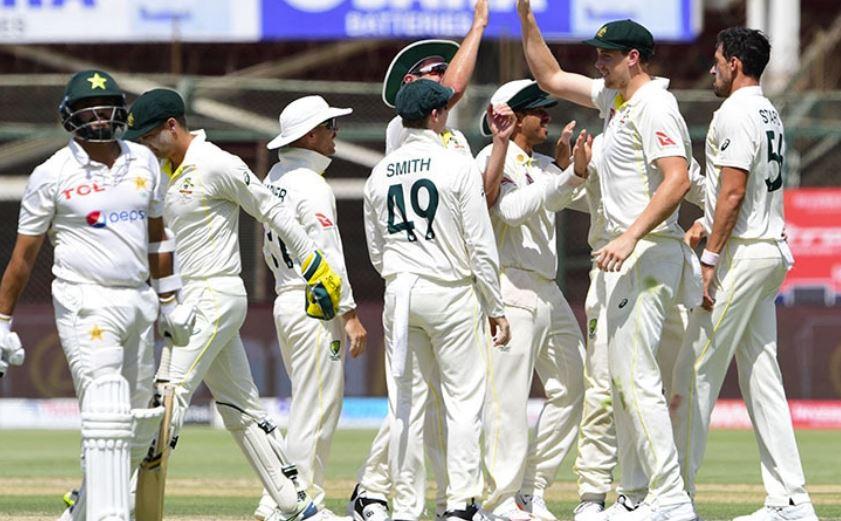 2nd Test: Pakistani team all out for 148 in reply to Australia's 556-9 declared