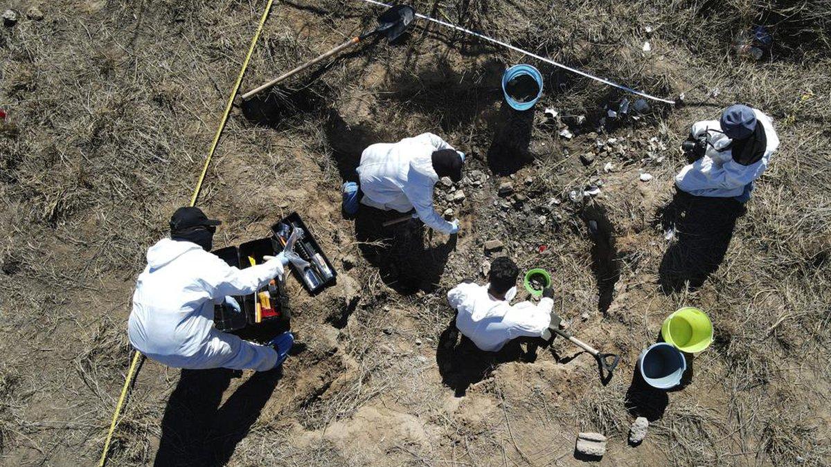 Mexican searchers find 17 bodies buried in backyards, patios 