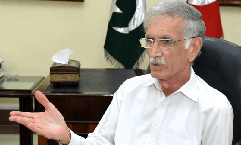 Pervez Khattak rebuts his recent contact’s news with PML-Q